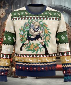 Himiko Tora Christmas My Hero Academia Ugly Christmas Sweater Unisex 3D Christmas Sweater Gift