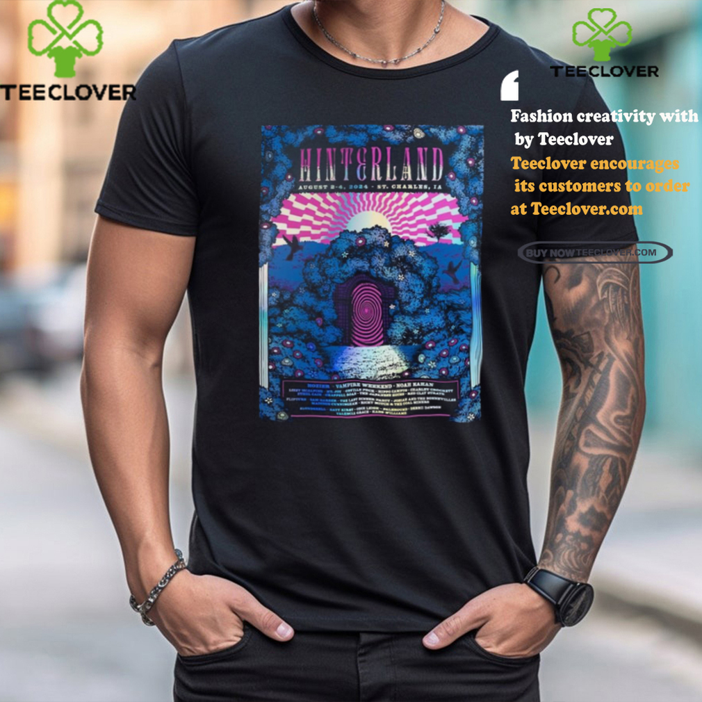 Hinterland August 2 4 2024 St Charles, IA Poster Shirt Hinterland August 2 4 2024 St Charles, IA Poster Shirt
