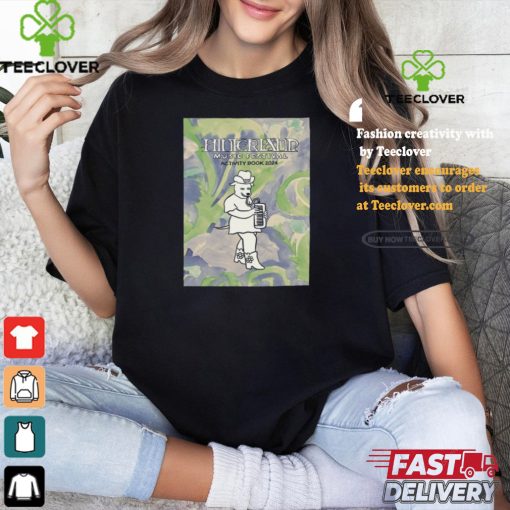 Hinterland Music Festival Activity Book 2024 Poster Shirt