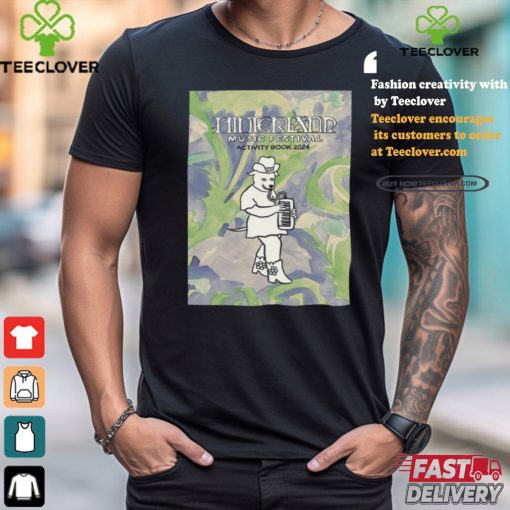 Hinterland Music Festival Activity Book 2024 Poster Shirt