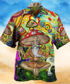 Hippie Mushroom Witch Hawaiian Shirt