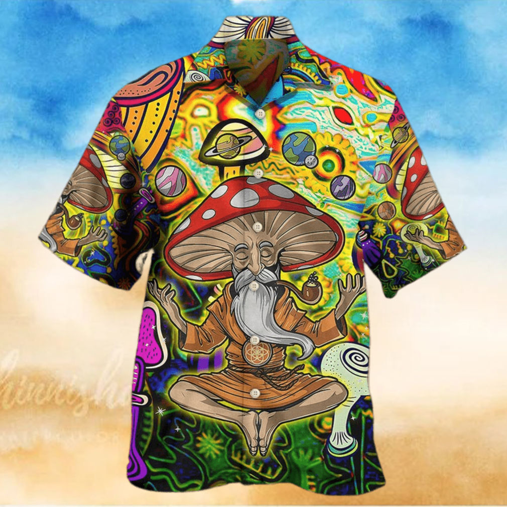 Hippie Mushroom Witch Hawaiian Shirt Hippie Mushroom Witch Hawaiian Shirt