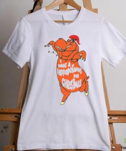 Hippopotamus Christmas shirt
