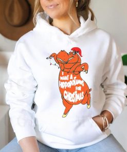 Hippopotamus Christmas shirt