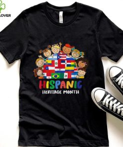 Hispanic Heritage Month Shirt Funny Tee Kids Boy Girl Toddler Latino