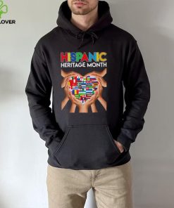 Hispanic Heritage Month Shirt Join Hands All Countries Heart Hands 2 Hispanic Heritage Month Shirt Join Hands All Countries Heart Hands