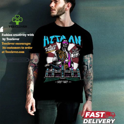 Hita an hall of famer but.. bret hart shirt
