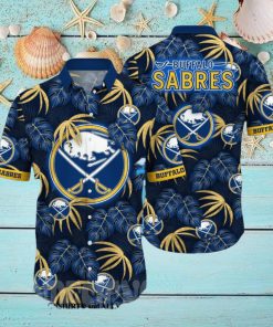 Buffalo Sabres NHL Flower Full Printed Classic Hawaiian Shirt