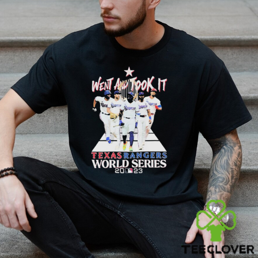 Official Went And Took It Texas Rangers Teams World Series 2023 Champions Shirt Official Went And Took It Texas Rangers Teams World Series 2023 Champions Shirt
