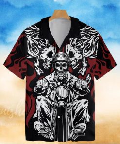 Skull Rider Motorcycle Ez20 0503 Hawaiian Shirt