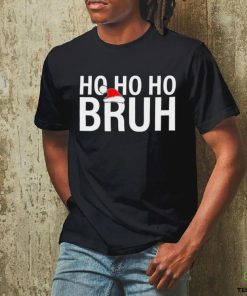 Ho Ho Ho Bruh Santa Hat Funny Christmas Shirt