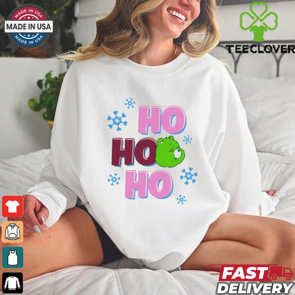 Ho Ho Ho Care Bears snow Christmas shirt Ho Ho Ho Care Bears snow Christmas shirt