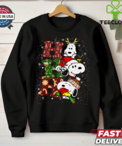 Ho Ho Ho Christmas Cheer with Snoopy shirt