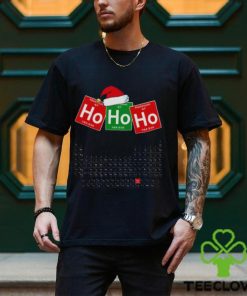 Ho Ho Ho Christmas For Chemistry Lover shirt
