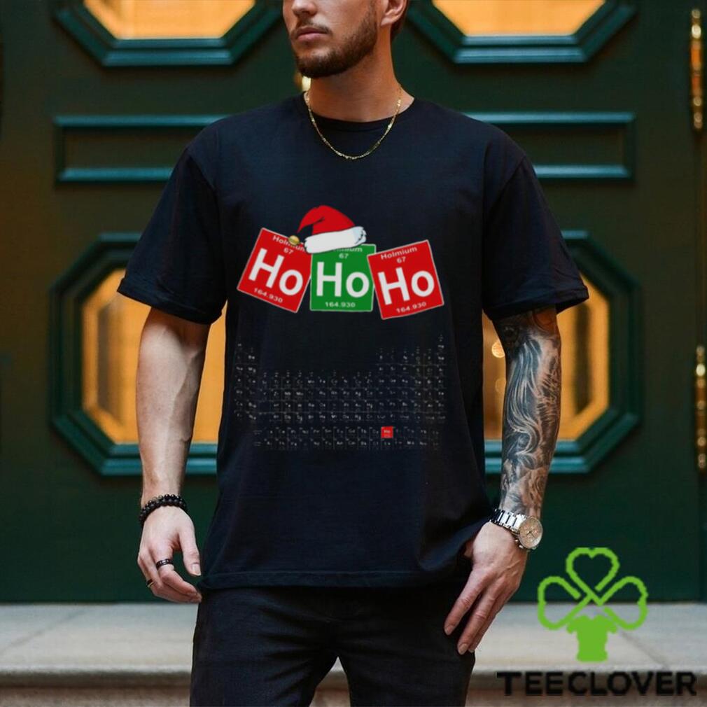 Ho Ho Ho Christmas For Chemistry Lover shirt Ho Ho Ho Christmas For Chemistry Lover shirt