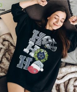 Ho Ho Ho Dallas Cowboys Football Vintage Christmas Shirt