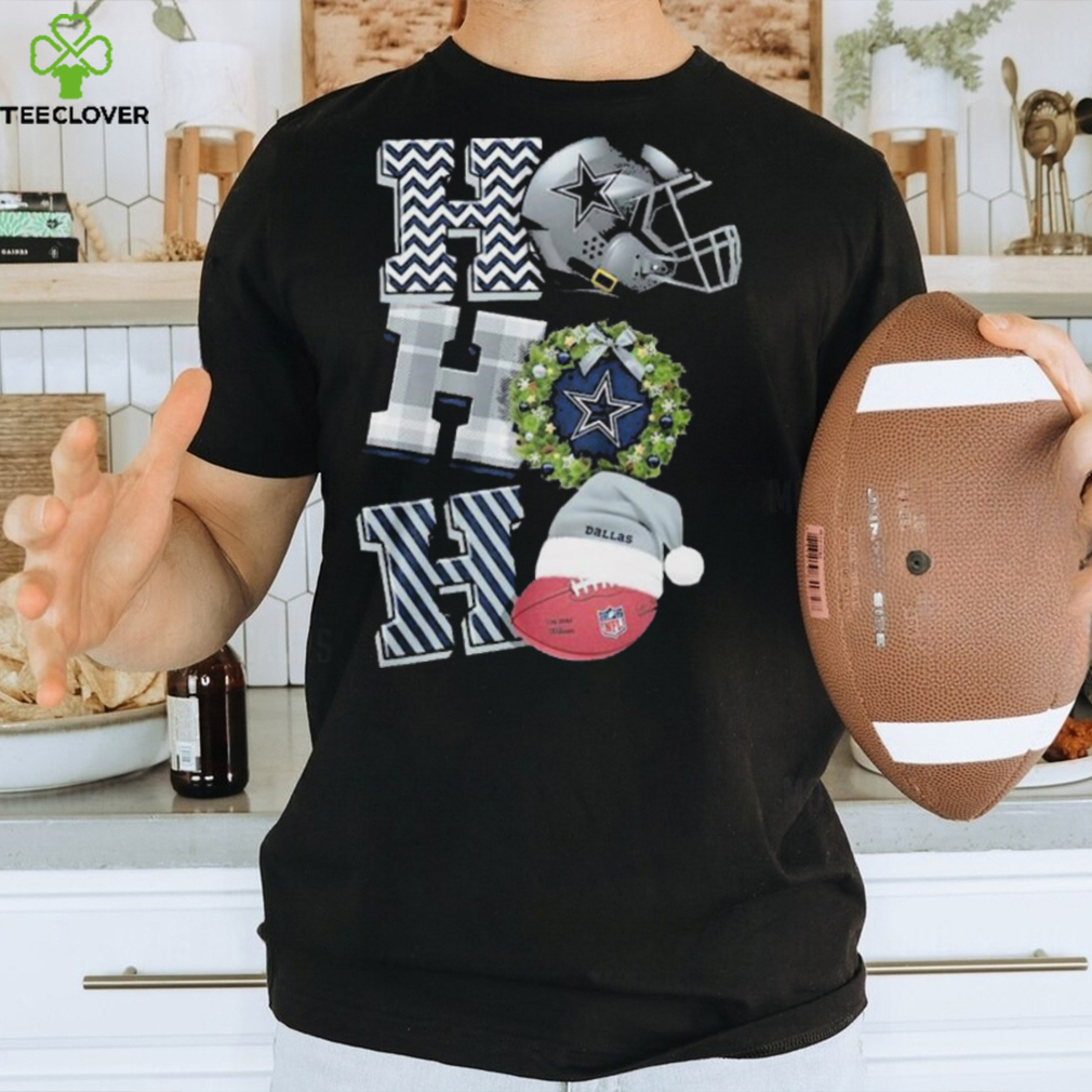 Ho Ho Ho Dallas Cowboys Football Vintage Christmas Shirt Ho Ho Ho Dallas Cowboys Football Vintage Christmas Shirt