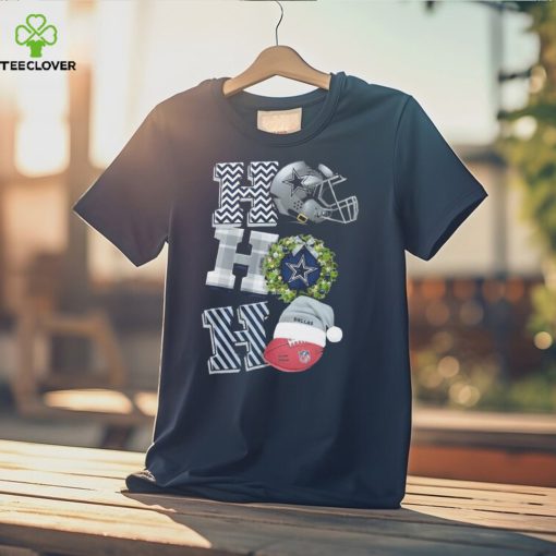 Ho Ho Ho Dallas Cowboys Football Vintage Christmas Shirt