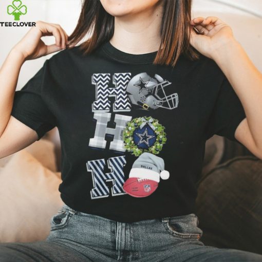 Ho Ho Ho Dallas Cowboys Football Vintage Christmas Shirt