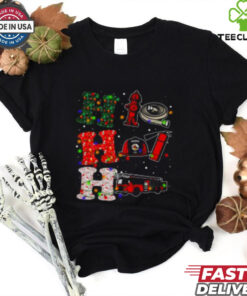 Ho Ho Ho Firefighter T Shirt