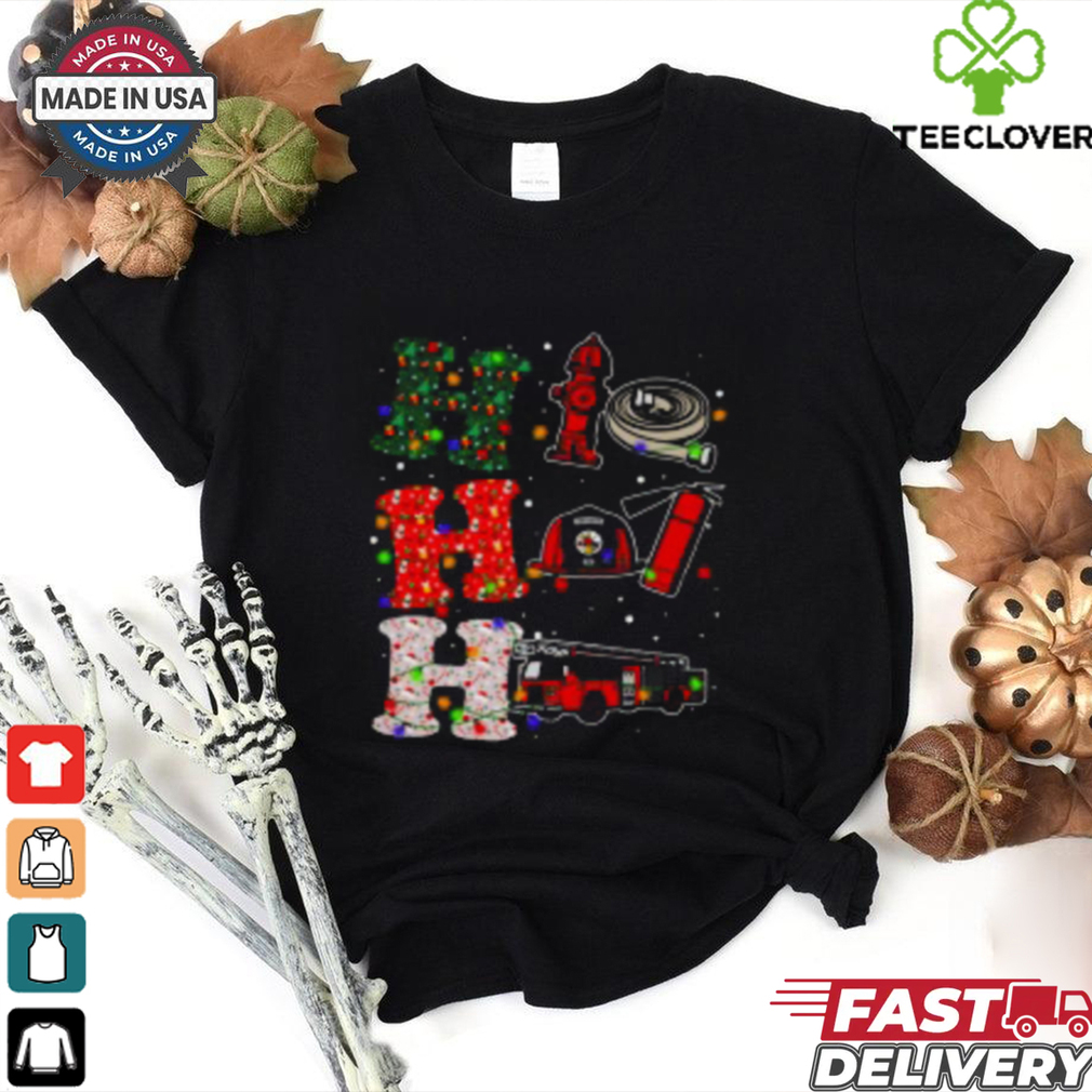 Ho Ho Ho Firefighter T Shirt Ho Ho Ho Firefighter T Shirt