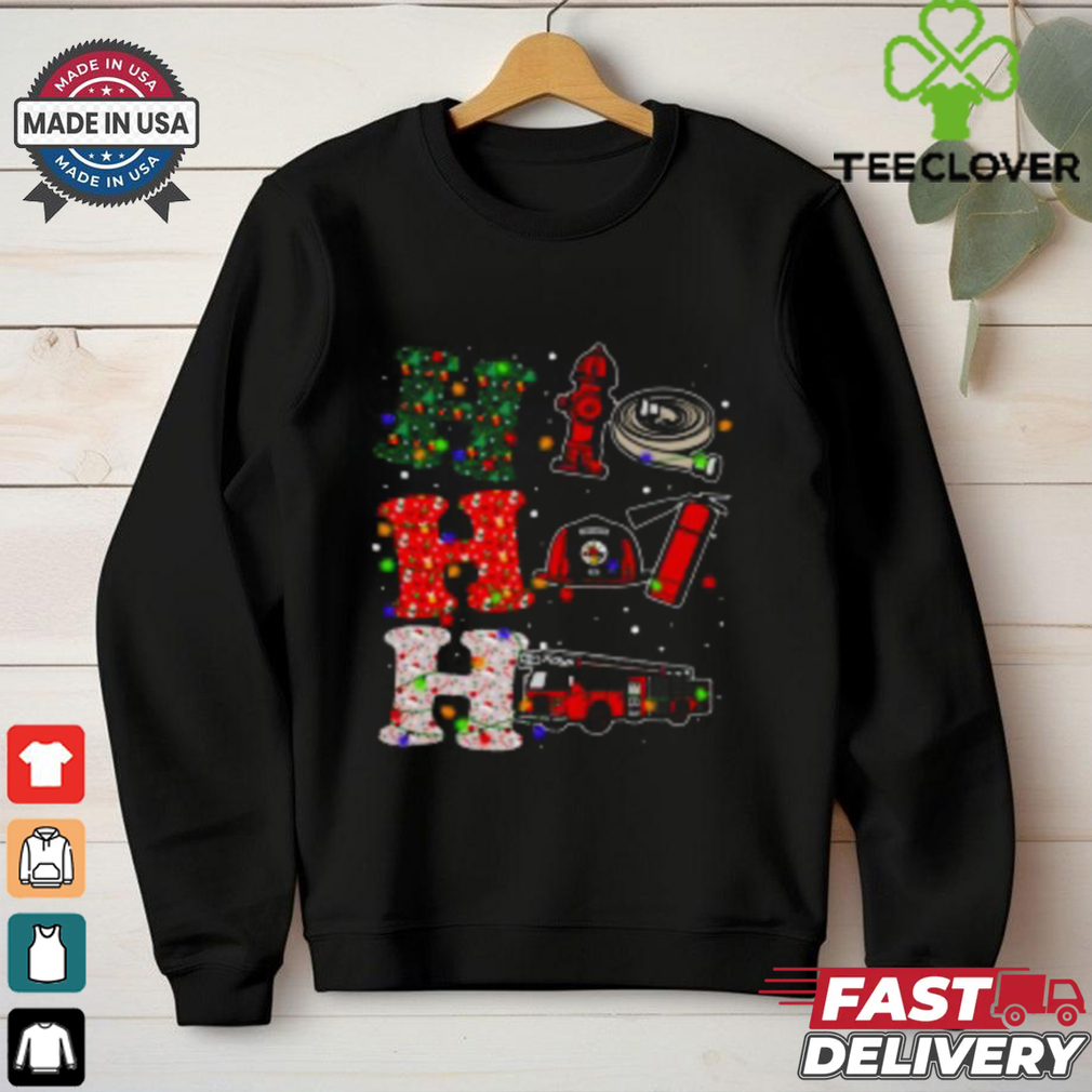Ho Ho Ho Firefighter T Shirt Ho Ho Ho Firefighter T Shirt