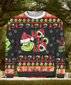Ho Ho Ho Grinch Christmas Ugly Sweater