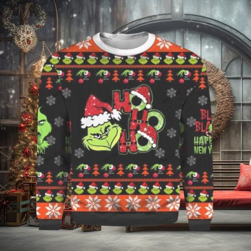 Ho Ho Ho Grinch Christmas Ugly Sweater