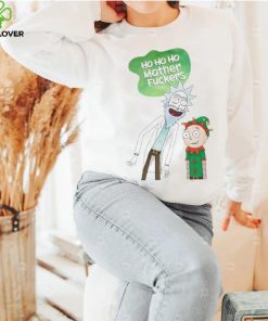 Ho Ho Ho Mother Fuckers Rick And Morty Chriatmas Shirt