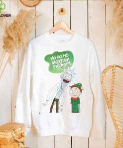 Ho Ho Ho Mother Fuckers Rick And Morty Chriatmas Shirt