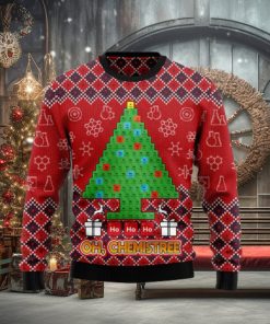 Ho Ho Ho Oh Chemistree Ugly Christmas Sweater
