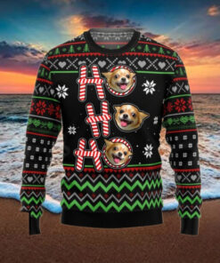 Ho Ho Ho Personalized Photo Ugly Christmas Sweater