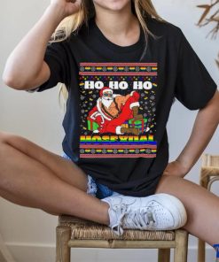 Ho Ho Ho Santa Homosexual Christmas Ugly Shirt