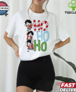 Ho Ho Ho Santa Luffy Monkey Anime Manga Christmas Shirt