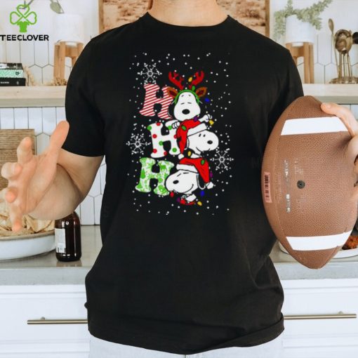 Ho Ho Ho Snoopy Shirt