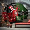 NFL New Orleans Saints Ugly Christmas Sweater Ball Pine Tree Christmas  Unisex Sweater