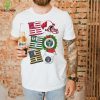 Ho Ho Ho Wisconsin Badgers, Milwaukee Bucks And Milwaukee Brewers Christmas Shirt