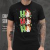Caterpillar Granny Claus Christmas Santa Laurel Wreath Mistletoe Merry Long Sleeve T shirt Caterpillar Granny Claus Christmas Santa Laurel Wreath Mistletoe Merry Long Sleeve T shirt
