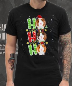 Ho Ho Ho Xmas Cavy Clothes Stuff Gift Christmas Guinea Pig Shirt