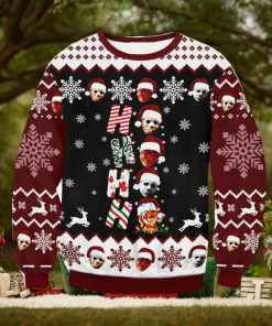 Ho Ho Horror For Christmas Gifts Ugly Christmas Wool Knitted Sweater