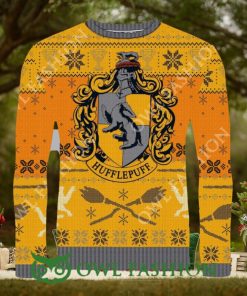 Ho Ho Hufflepuff Ugly Christmas Sweater Jumper