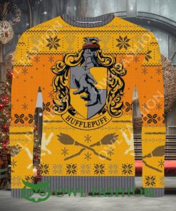Ho Ho Hufflepuff Ugly Christmas Sweater Jumper
