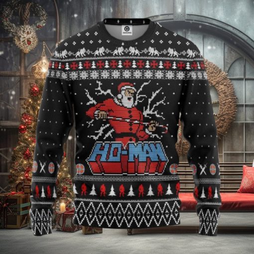 Ho Man Custom Ugly Christmas Sweater Gift For Men Women