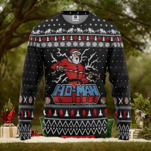 Ho Man Custom Ugly Christmas Sweater Gift For Men Women