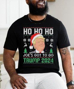 Ho ho ho Joe’s got to go Trump 2024 Ugly Merry Christmas hoodie, sweater, longsleeve, shirt v-neck, t-shirt