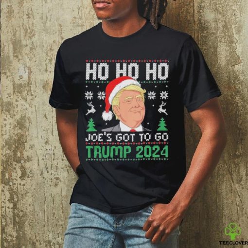 Ho ho ho Joe’s got to go Trump 2024 Ugly Merry Christmas hoodie, sweater, longsleeve, shirt v-neck, t-shirt