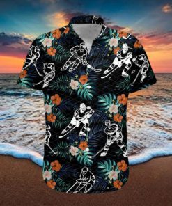 Hockey Aloha Hawaiian Shirt For Hockey Lover