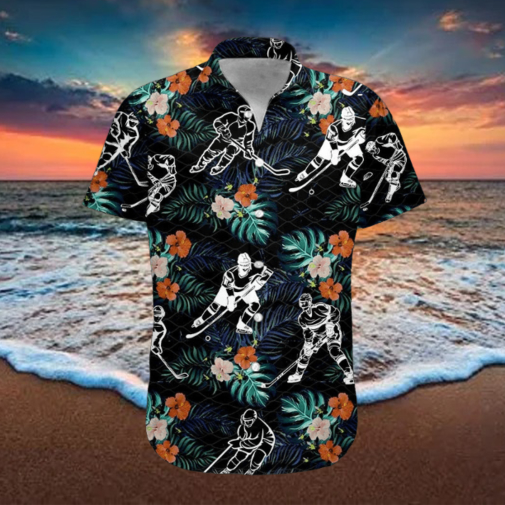 Hockey Aloha Hawaiian Shirt For Hockey Lover Hockey Aloha Hawaiian Shirt For Hockey Lover