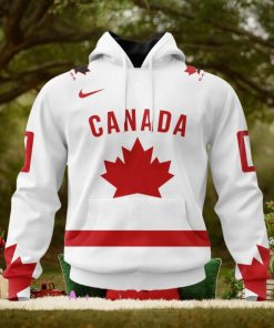 Hockey Canada Personalized Heritage White Hoodie