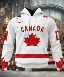 Hockey Canada Personalized Heritage White Hoodie